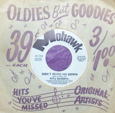 "Rita DaCosta","Don't Bring Me Down/ No ! No ! No !","MoHawk","W.L.Promo,} )));0
