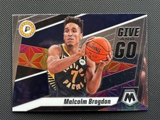 2019-20 Panini Mosaic Give and Go #14 Malcolm Brogdon Indiana Pacers Basketball
