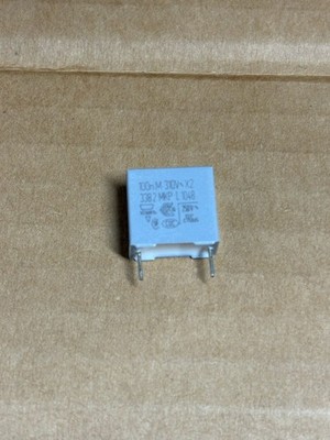100 PCS Vishay BFC233820104 0.1uF 310VAC X2 MKP Safety Film Capacitor 100nF