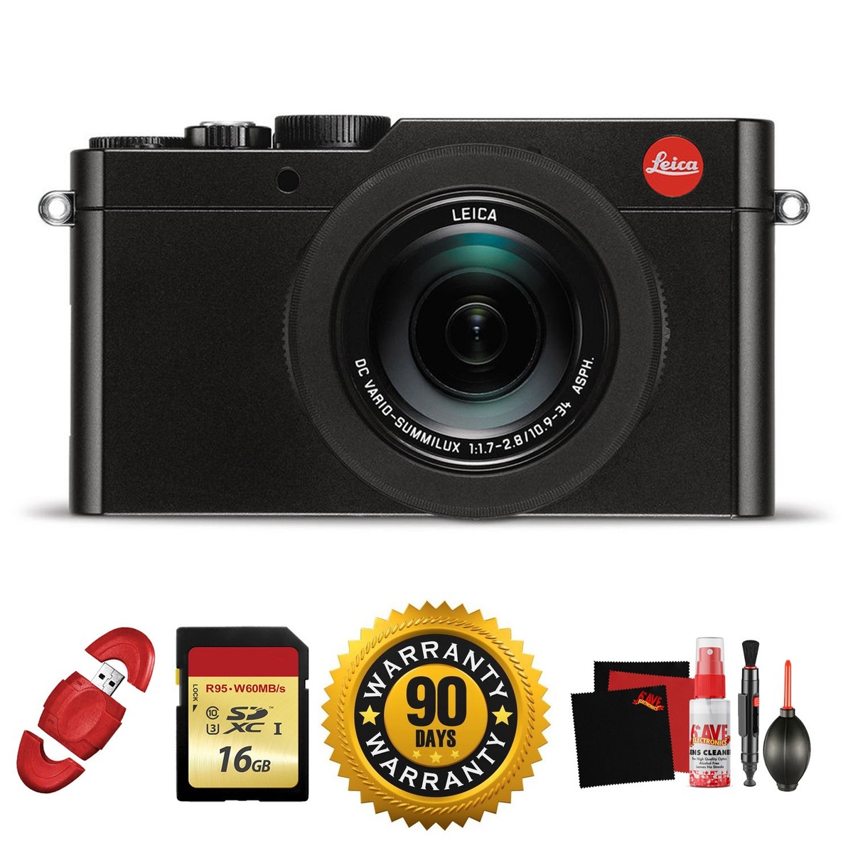 Leica D-LUX (Typ 109) Digital Camera (Black) and Bundle | eBay