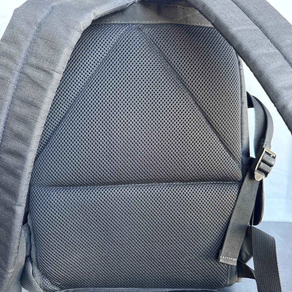 Mochila fotográfica Canon Deluxe negra/verde oliva bolsa de nailon 200EG excelente Foto 4 de 4