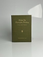 Hints on Photoplay Writing by