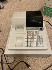 Electronic Cash Register Casio PCR-255w/Cash Drawer - No Key