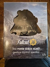 Fallout 76 T-51 Power Armor Helmet - Gesture Control Bluetooth Speaker