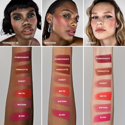 Halo Sheer To Stay Cream Cheek + Lip Tint | Sheer-to-Medium Coverage + Matte,... - Picture 2 of 6