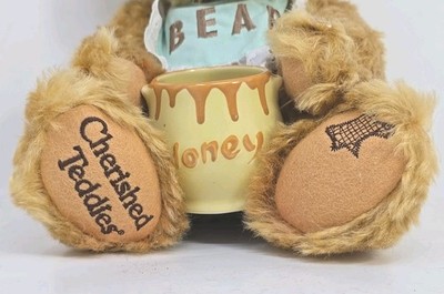 Steiff 2001 Cherished Teddies Benji 665929 LE 750/5000 Honey Bee