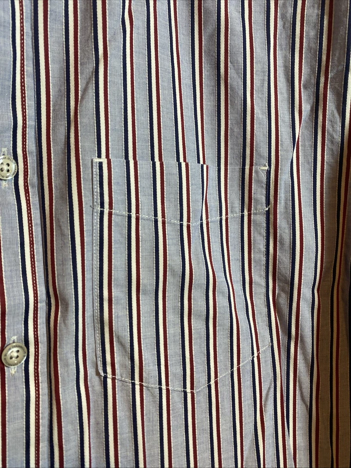 Blue Harbour Long Sleeve Shirt Button Up Size Large Relaxed Fit - Image 3 of 4