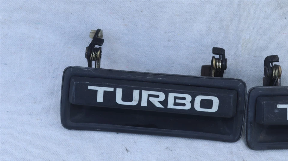 84-89 Mitsubishi Starion Chrysler Conquest Turbo Exterior Door Handle Set L&R Foto 3 de 4