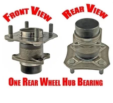 (1) Versa Rear Without ABS / NO ABS Wheel Bearing and Hub Assembly