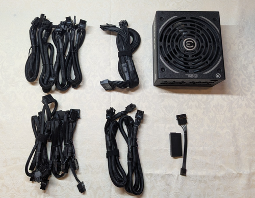 EVGA 750P2 - 750W Power Supply ATX, boxed with all cables (80 Plus platinum) - Picture 3 of 12
