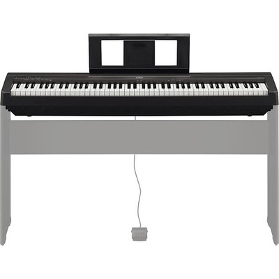 Yamaha P-45 Digital Piano Bundle With Gearlux Double-braced Stand