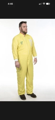 Unitech Protech Plus Coveralls Unisex Size Large Yellow 10-Pack - product listing photo