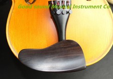 1PCS NEW Natural Color EBONY VIOLIN CHINREST Ear shape 4/4 chin rest