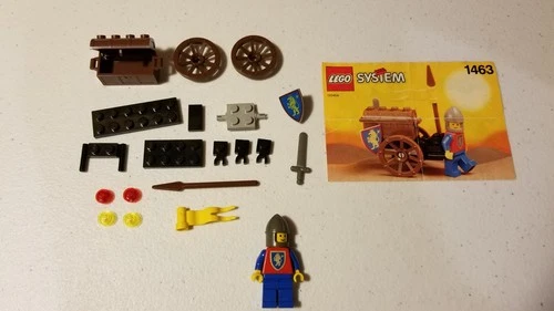 LEGO Castle: Treasure Cart (1463) 100% complete with instructions