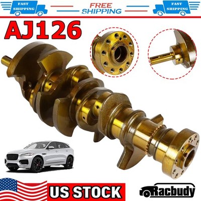 AJ126 Engine Crankshaft for Jaguar XF XJ F-Type Land Rover Discovery 3.0L Gas V6