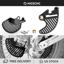 NICECNC Front Rear Brake Disc Guard Cover Guard For Stark Varg EX MX 2024 2025