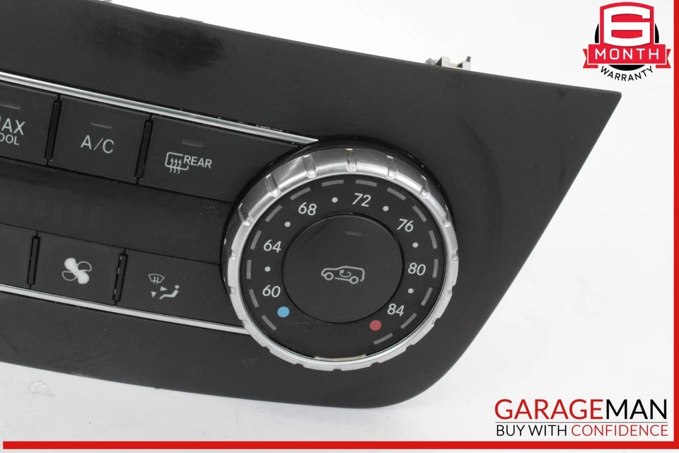 Interruptor de control climático calentador aire acondicionado delantero Mercedes X166 GL450 GL550 12-19 OEM Foto 3 de 4