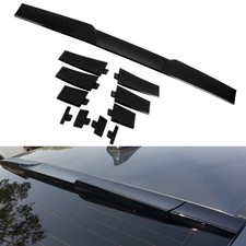 Adjustable Roof Spoiler Universal Rear Window Roof Spoiler Abs Glossy Black Adjustable Roof Spoiler Universal Rear Window Roof Spoiler Abs Glossy Black