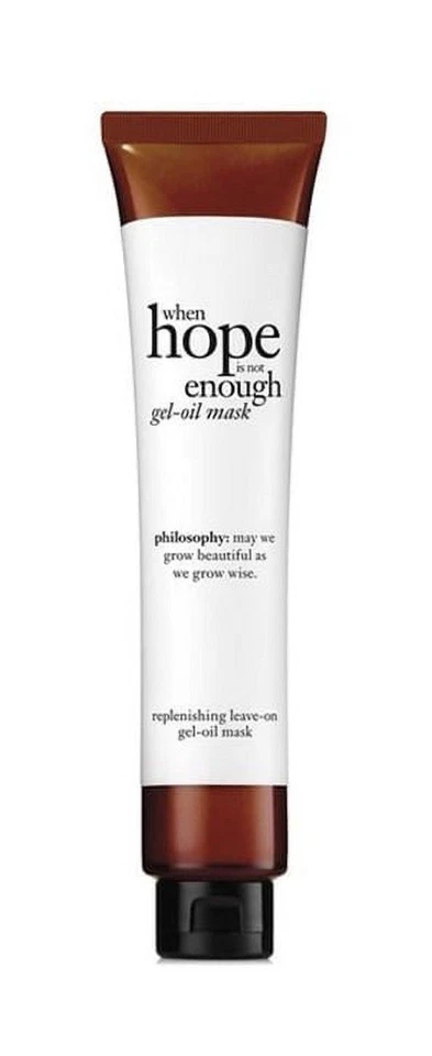 Philosophy When Hope Is Not Enough Replenish Leave On Gel Oil Mask 2oz NEWSealed - Image 2 of 3