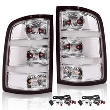 Tail Light Assembly for GMC Sierra 1500 2500 3500HD 2007 2013 Red Lens GM2801208