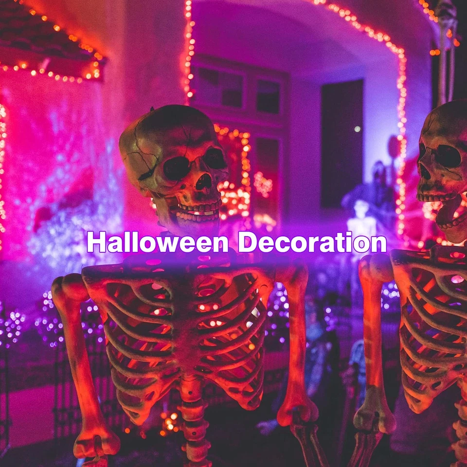 8 Pack A19 LED Black Light Bulbs,9W (100W Equivalent) E26 Base Dimmable Black - Image 3 of 4