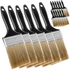 Paint Brush 18 Packs 3 Inch, Home Wall Trim House Chip Paintbrush Set, Profes...