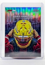 2025 Topps Chrome F1 Lewis Hamilton Helmet Collection Insert HC-2 Mercedes