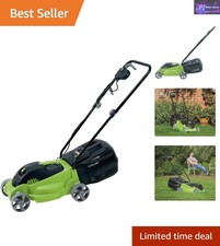 Compact Draper Lawn Mower 230V with 3 Cutting Heights - Ideal for Small Gardens
