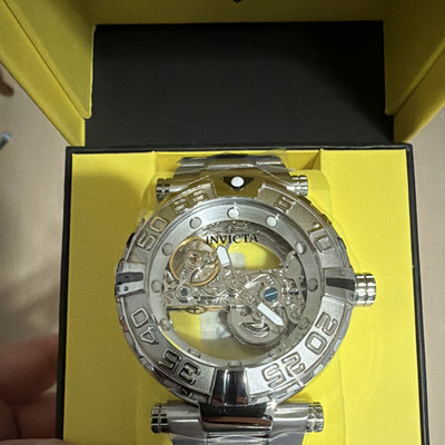 Invicta Subaqua Nebula Men's Automatic Skeleton Dial Diver 47mm SS w/ Box
