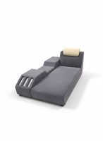 Modernes Sofa Mit Elegantem Design Und Weichen Grauen SitzfläChen Sofort