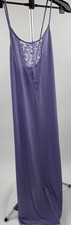 Donna Richard for Gilligan  O'Malley Purple Lace Nightgown L