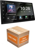 Autoradio Kenwood DMX5023DABS FüR Ford C-MAX + Lenkradfernbedienung Apple Carpla