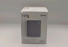 New Ring Chime 3rd Gen Enhanced Audio Real-Time Alerts Home Security White