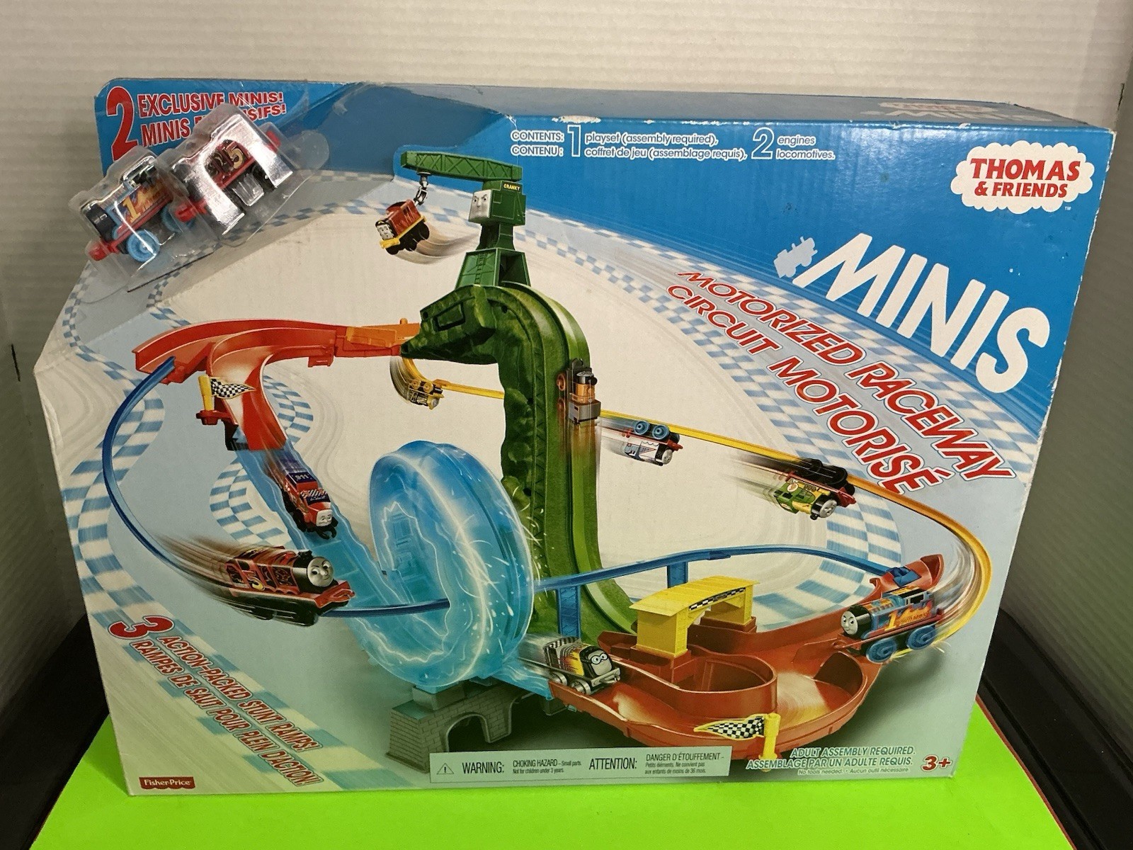 Fisher-Price Thomas & Friends Mini's Motorized Raceway w/ 2 
