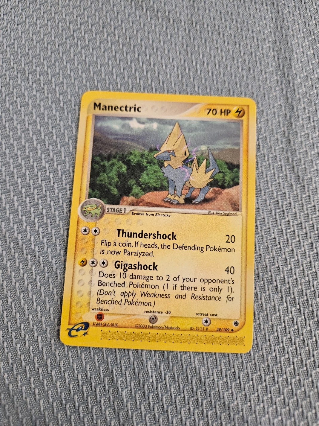 Pokémon EX Ruby & Sapphire English 2003 Vintage - Pick Your Card
