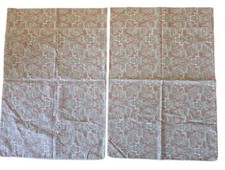 Pair of Vintage Ralph Lauren "Bridget" Queen Size Pillow Shams Set of 2