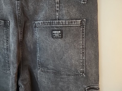 Hudson 90s Cargo Shorts Lava Rock Dark Herren Gr. 36 Neu Mit Etikett - Bild 5 von 11