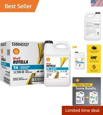 T4 Motor Oil 15W-40 2.5 Gallon 2-Pack - Superior Engine Protection & Cleanliness