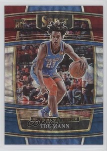 2021-22 Panini Select Concourse Tri-Color Prizm Tre Mann #36 Rookie RC