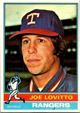 1976 Topps #604 Joe Lovitto Texas Rangers