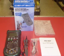 Centech 98674 5-in-1 Auto Range Digital Multimeter - Green