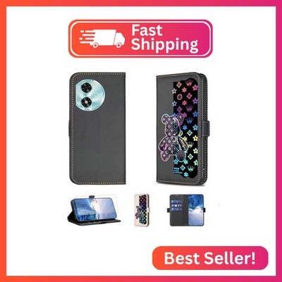 jioeuinly Case Compatible for Honor Play 50m Phone Case Flip Stand Cover [with T