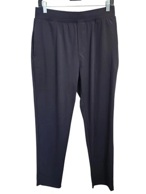 Schwarze Pull-On Jogginghose M normal Gummibund Stretch Taschen Maschinenwäsche - Bild 1 von 3