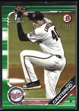 2019 Bowman Draft #BD-149 Matt Canterino Green #/99