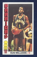 SHARP 1976 TOPPS BASKETBALL #69 GUS WILLIAMS ROOKIE RC  .99 SHIPPING 76-365