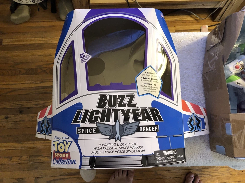 Thinkway Toy Story Colección Disney Buzz Lightyear Primera Generación Foto 3 de 4