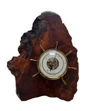 West Germany Barometer That Redwood Place Ridgecrest Calif Vintage - Original
