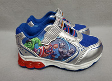 Marvel Super Hero Adventures Toddler Baby Boys Sneakers Size 6 light up shoes