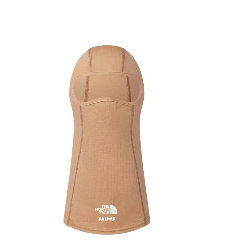 The North Face x Skims TNF Ochre Dotknit Balaclava Size L/XL