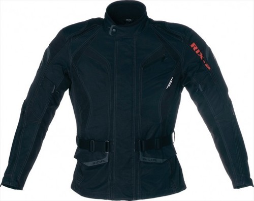 Richa Rix-2 Men Black Motorcycle/Motorbike Waterproof Jacket 3 in 1 - 第 1/2 張圖片